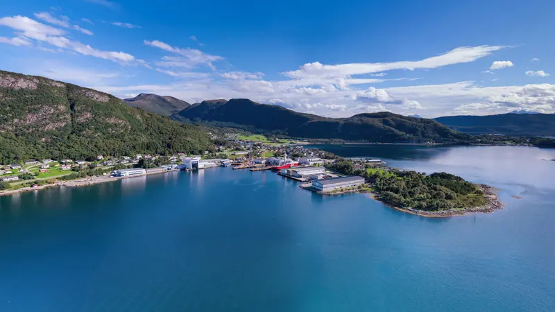 Dronepanorama over Søvika