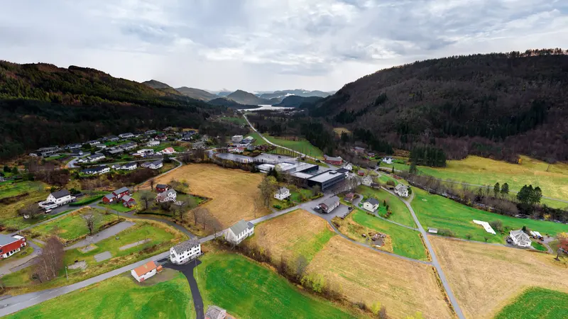 Dronepanorama over Tennfjord