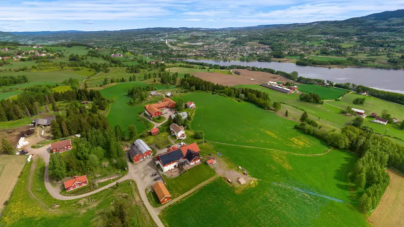 Dronepanorama over Helgaker